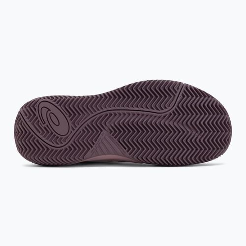 Buty do tenisa dziecięce ASICS Gel-Resolution X GS Clay soft oat/dark aubergine