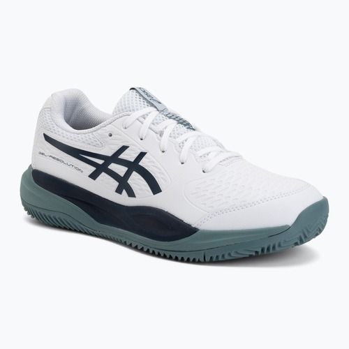 Buty do tenisa dziecięce ASICS Gel-Resolution X GS Clay white/midnight