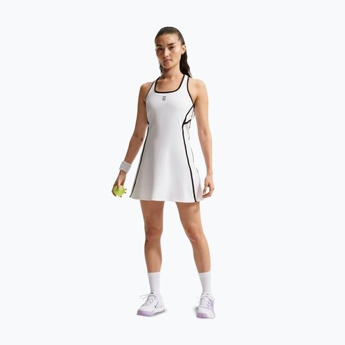 Sukienka tenisowa Nike Court Advantage white/black