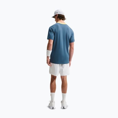 Koszulka męska Nike Court Dri-Fit Advantage new slate/laser orange/white