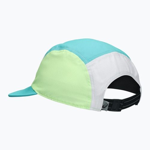 Czapka z daszkiem Asics Performance Running 5 Panel Energy Aqua/White