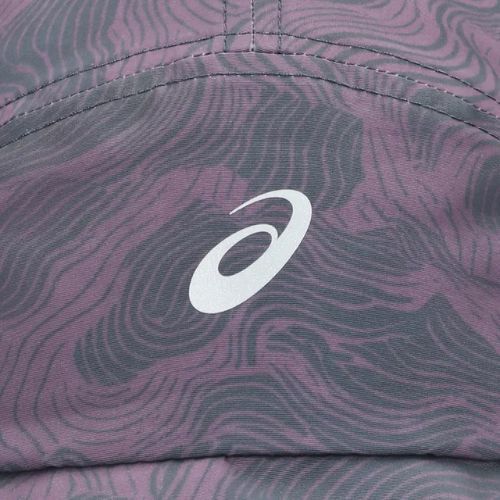 Czapka z daszkiem Asics Fujitrail Graphic Cap Dark Aubergine