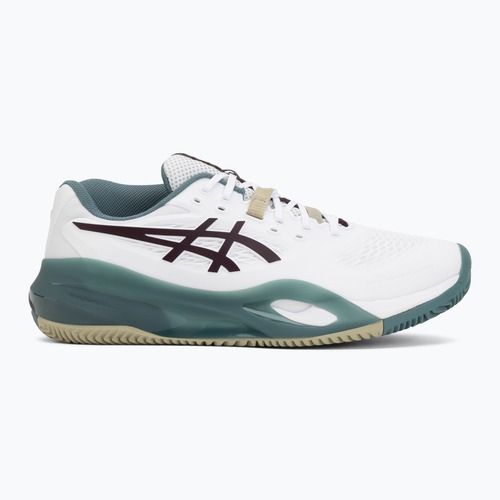 Buty do tenisa męskie ASICS Gel-Resolution X Clay white/dark aubergine