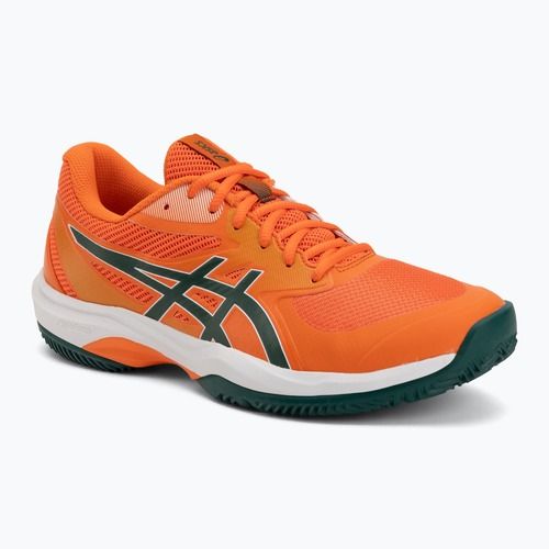 Buty do padla męskie ASICS Game FF Padel energy orange/jewel green