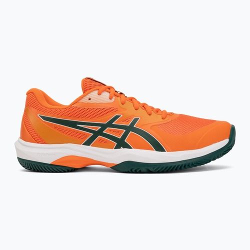 Buty do padla męskie ASICS Game FF Padel energy orange/jewel green