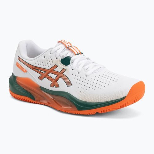 Buty do padla męskie ASICS Gel-Challenger 15 Padel white/energy orange
