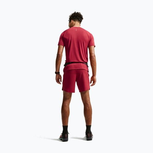 Spodenki do biegania męskie Nike Stride Dri-Fit Brief-Lined 7" tough red