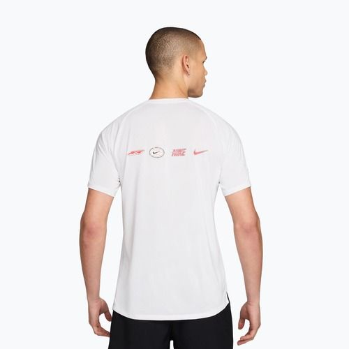 Koszulka do biegania męska Nike Stride white