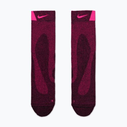 Skarpety Nike Run Lightweight Micro Crew black/hyper pink/hyper pink