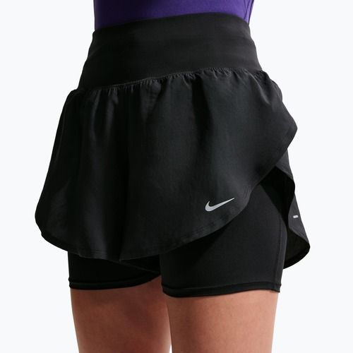 Spodenki do biegania damskie Nike Tempo Flow black/black