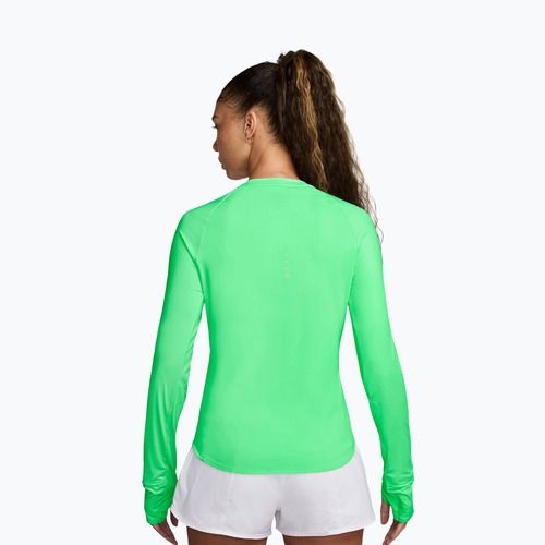 Longsleeve do biegania damski Nike Swift Dri-FIT UV illusion green