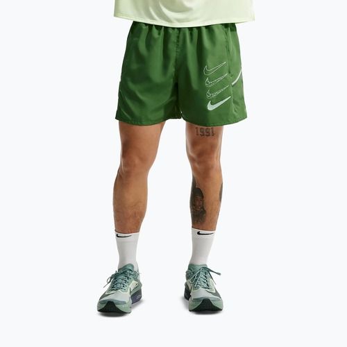 Spodenki do biegania męskie Nike Miler forest green