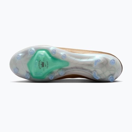 Buty piłkarskie męskie Nike Mercurial Superfly 11 Elite "Kylian Mbappé" AG metallic gold/green glow