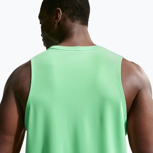Koszulka do biegania męska Nike Miler illusion green