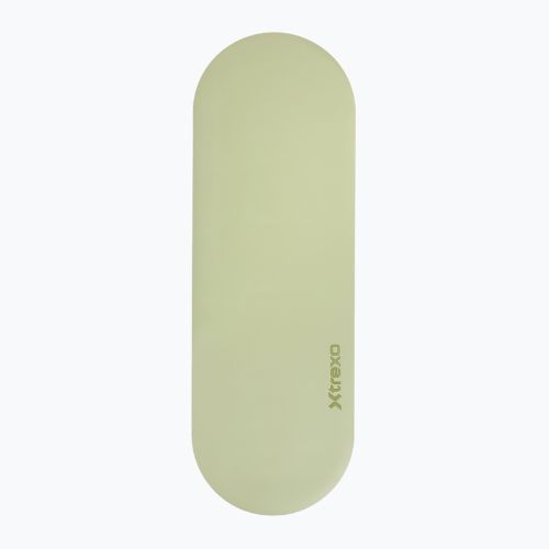 Mata do ćwiczeń i jogi XTREXO SCULPT zaokrąglona 183 x 61 cm zielony