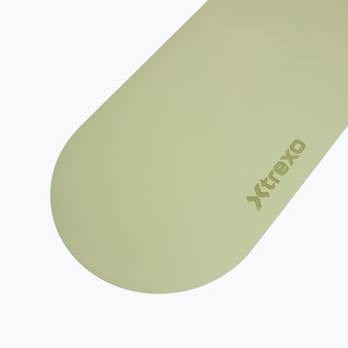 Mata do ćwiczeń i jogi XTREXO SCULPT zaokrąglona 183 x 61 cm zielony