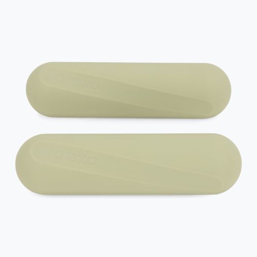 Zestaw hantli XTREXO SCULPT 2 x 1 kg zielony