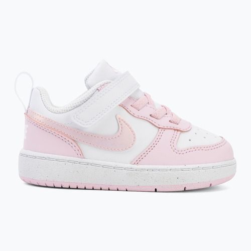 Buty dziecięce Nike Court Borough Low Recraft white/pink foam