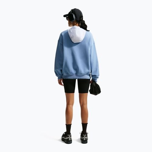 Bluza damska Nike Studio Fleece Medium Weight work blue/sail
