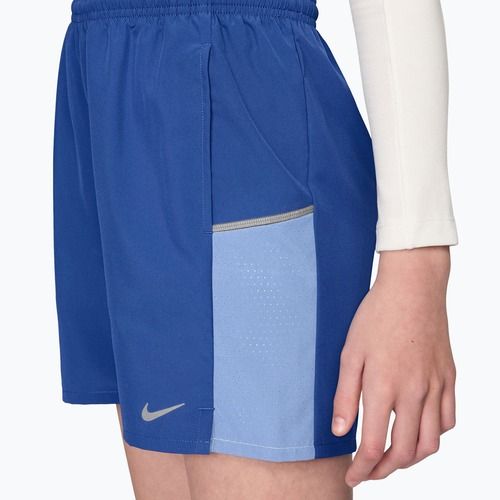 Spodenki dziecięce Nike Miler game royal/aluminum