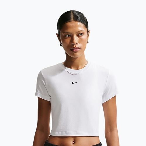 Koszulka damska Nike Sportswear Chill Knit white/black
