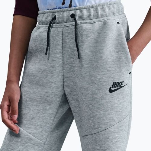 Spodnie dziecięce Nike Sportswear Tech Fleece dark grey heather/black/black