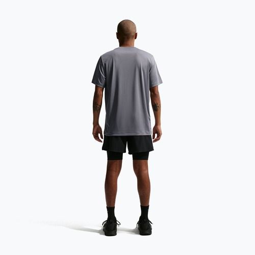 Koszulka treningowa męska Nike Dri-FIT Training T-Shirt smoke grey/black