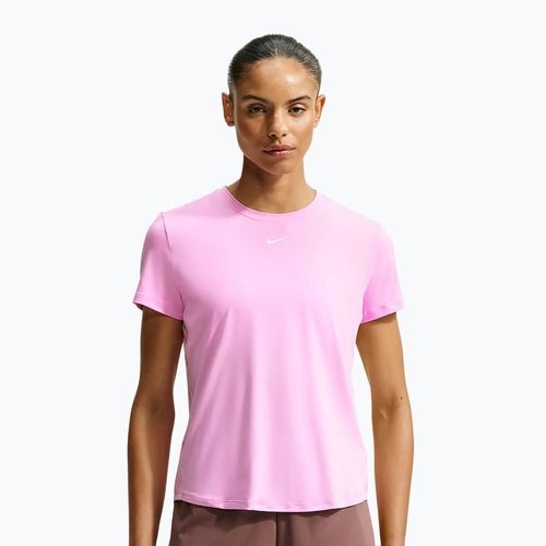 Koszulka treningowa damska Nike One Classic pink rise/white