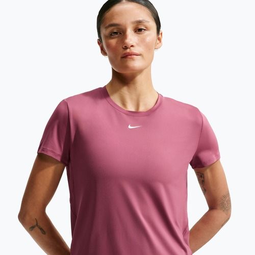 Koszulka treningowa damska Nike One Classic pink smoke/white