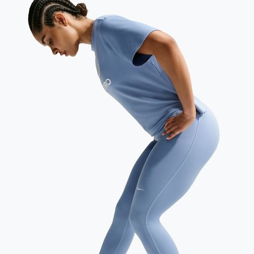 Legginsy damskie Nike Pro work blue/white
