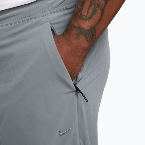 Spodnie męskie Nike Unlimited Dri-Fit Zippered Cuff smoke grey/black/smoke grey