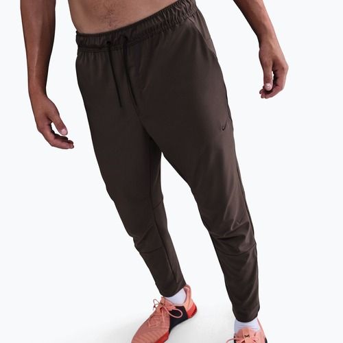 Spodnie męskie Nike Unlimited Dri-Fit Zippered Cuff baroque brown/black/baroque brown