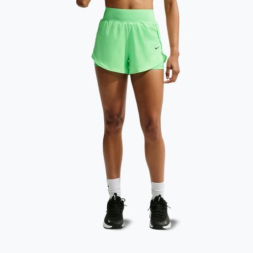 Spodenki treningowe damskie Nike Pro Sculpt illusion green/black
