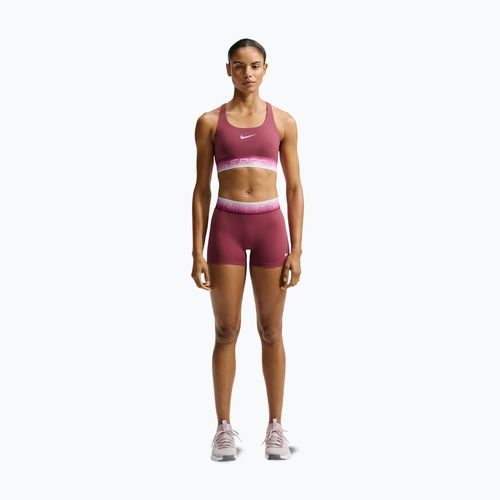 Biustonosz treningowy Nike Pro pink smoke/pink smoke/pink rise