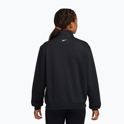 Bluza treningowa damska Nike Studio Fleece Sport black/university red/white