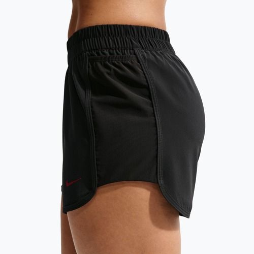 Spodenki treningowe damskie Nike One black/black/university red