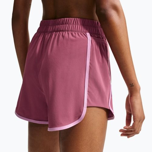 Spodenki treningowe damskie Nike One pink smoke/pink rise/mystic dates