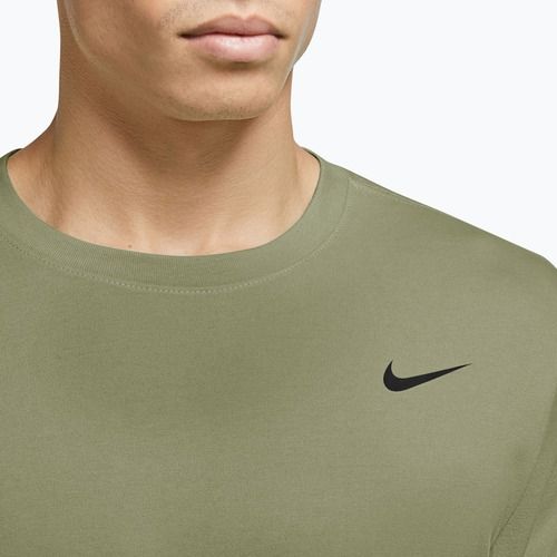Koszulka treningowa męska Nike Dri-FIT dusty olive/black