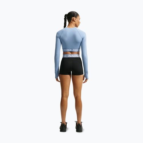 Longsleeve damski Nike Pro work blue/white