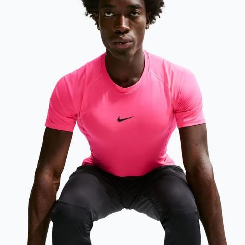 Koszulka treningowa męska Nike Pro hyper pink/black
