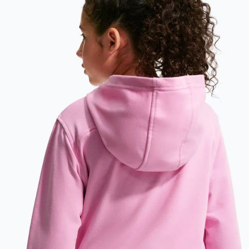 Bluza dziecięca Nike Pro Fleece pink rise/pink rise/black/white