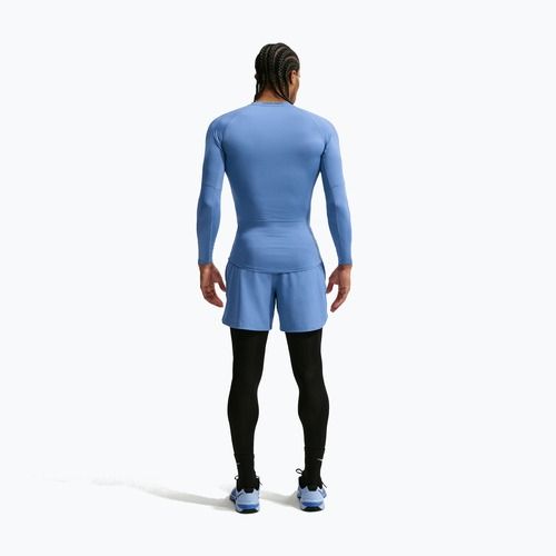 Longsleeve treningowy męski Nike Pro indigo storm/black