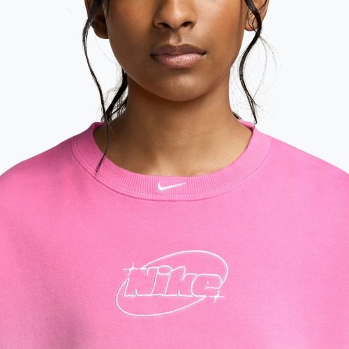 Bluza dziecięca Nike Sportswear Studio sail/playful pink/white