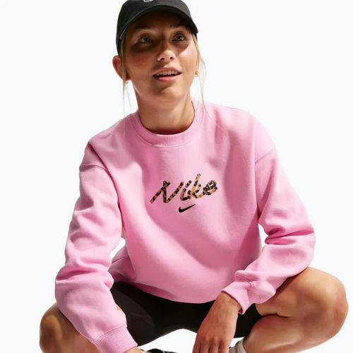 Bluza dziecięca Nike Sportswear Studio pink rise