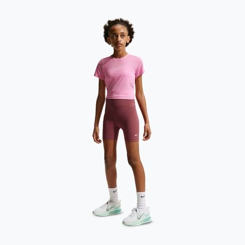 Spodenki dziecięce Nike One pink smoke/white