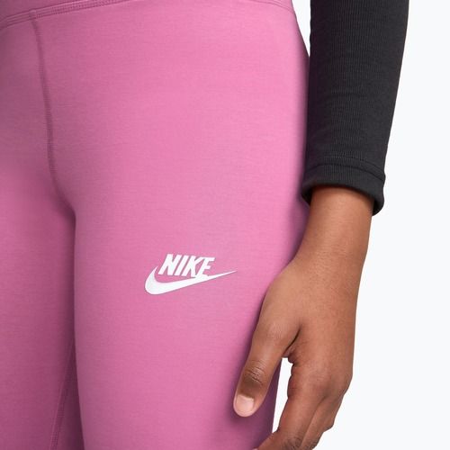 Legginsy dziecięce Nike Sportswear Classic playful pink/white