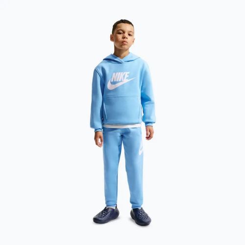 Spodnie dziecięce Nike Club Fleece football blue/white