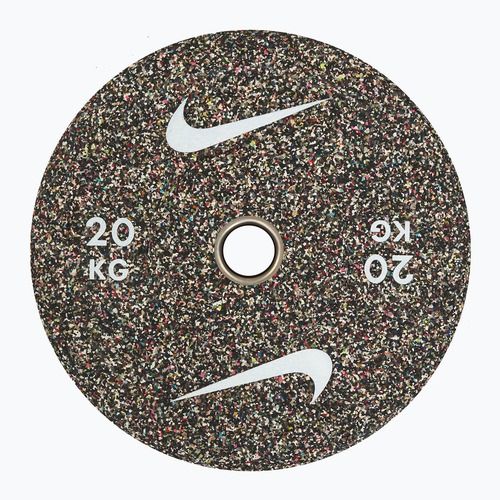 Obciążenie bumperowe Nike Strength Grind Bumper Plates 20 kg blackout