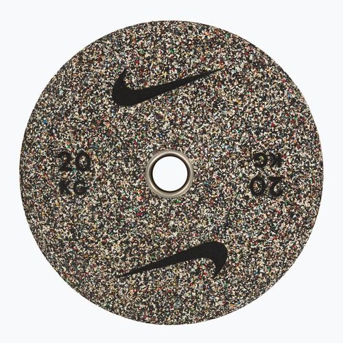 Obciążenie bumperowe Nike Strength Grind Bumper Plates 20 kg granite blur