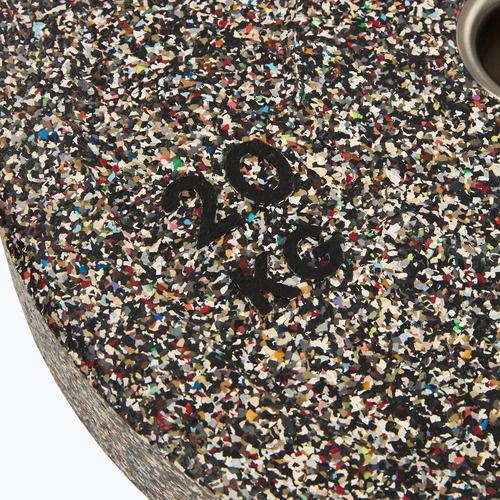 Obciążenie bumperowe Nike Strength Grind Bumper Plates 20 kg granite blur